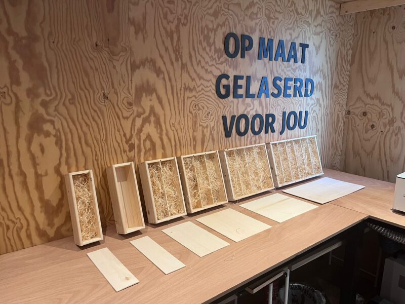Ontwerp je eigen champagnekist met schuifdeksel 1-vaks